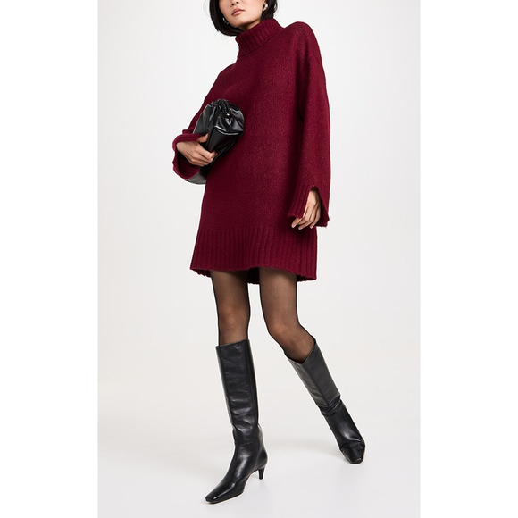 Favorite Daughter 'The St. James' Red Wool Dress Size XS - NWT